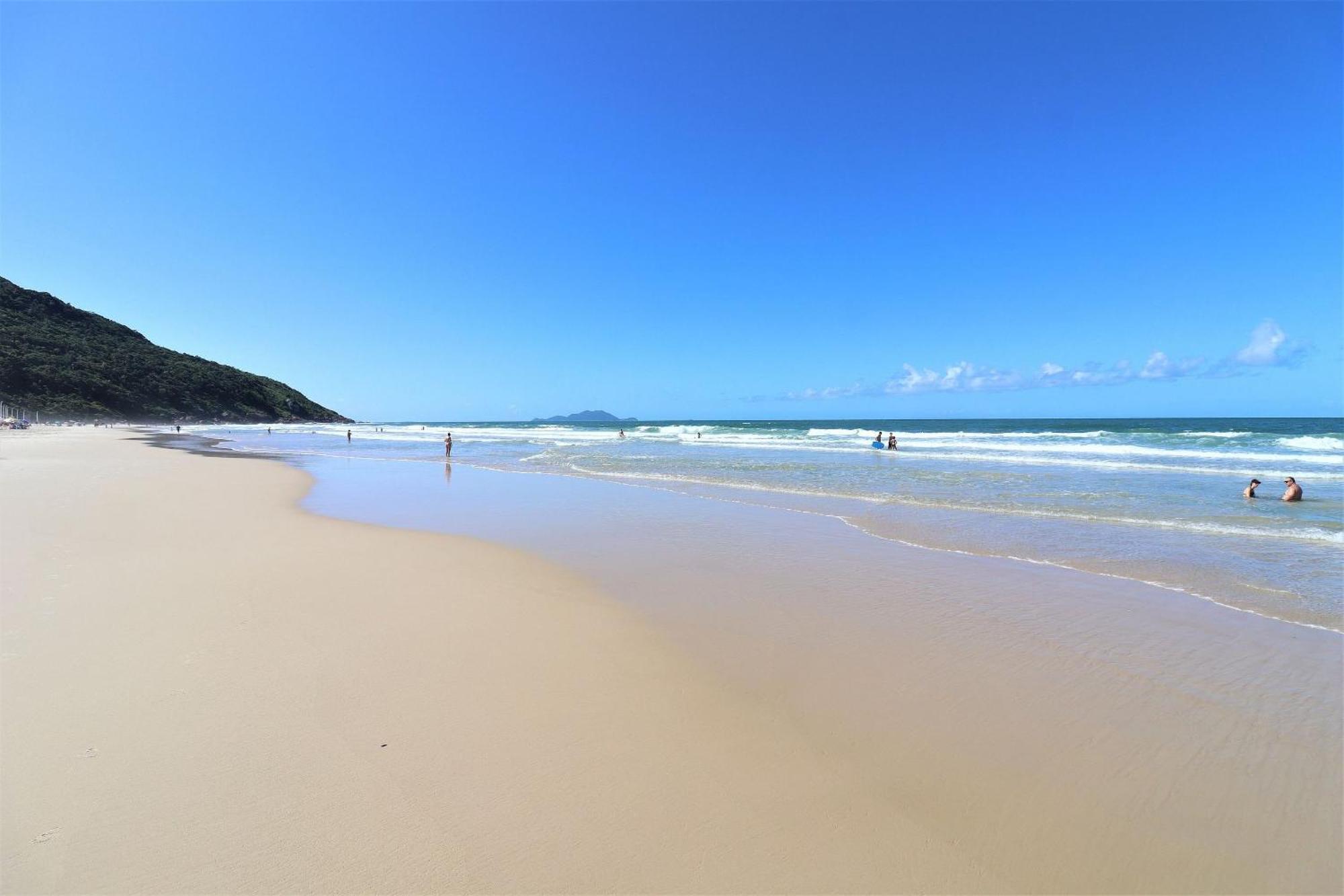 Maravilhoso Apto Wi-Fi E Vista Para O Mar - Hb06F Florianópolis Eksteriør bilde